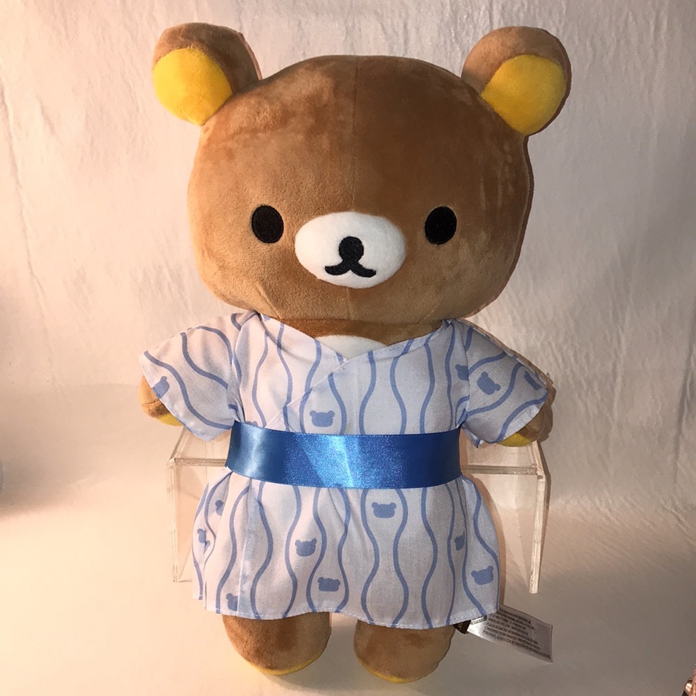 Rilakkuma Yukata Kimono Bear 15.25” Plush Stuffed Animal